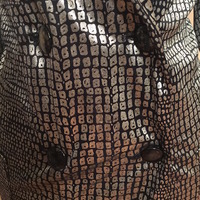 Vintage Silver & Black Blazer Jacket - Thumbnail 1