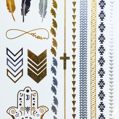 Metallic tattoos (2 sheets) - Thumbnail 2