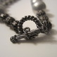 NEW Baltic Black Cross & Metallic Pearl Necklace-3