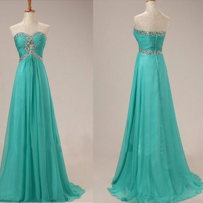 Blue prom dress, long prom dress, popular prom dress, chiffon prom dress, cheap prom dress, bd14216