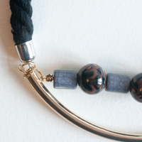 Turquoise Beaded Jewelry, Gemstone Necklace, Pendants For Necklaces, Unique Necklace Pendants, Purple Turquoise Necklace, NL0786 - Thumbnail 3