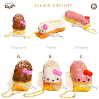 Hello  Kitty Eclair Squishy | Lovely Sweets (licensed) - Thumbnail 1
