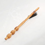 Spalted Hickory wand 10 5/8th - Thumbnail 4