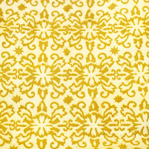 Gold Damask Practical Pouch - Thumbnail 1