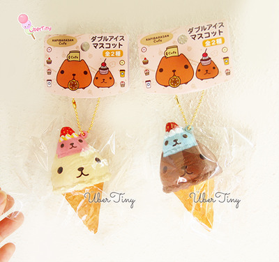 Kapibarasan Cafe Icecream Squishy (Licensed)