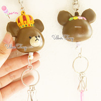 Rare Bears' School Retractable Key Holder Squishy (Licensed) - Thumbnail 3