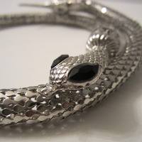 NEW Snake Necklace/Choker. Avail in Gold & Silver - Thumbnail 1