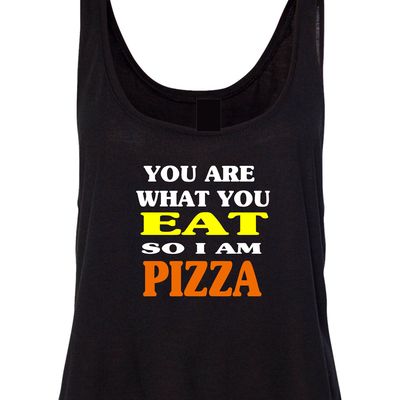 You are what eat crop tank # 107