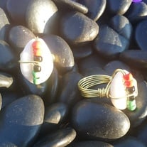 Liberation Cowrie Ring