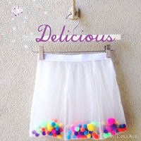 Sweet Cheeks Pom Pom TuTu - Thumbnail 1