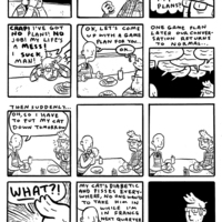 Sweetwater and His Dead Cat original art - Thumbnail 1