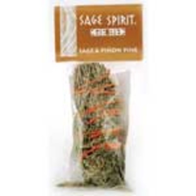 Herb bundle - sage and pinon pine 5"