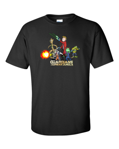 Guardians of the urban jungle t-shirt