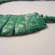 NEW Garden Green Speckled Tribal Necklace. Imported-4