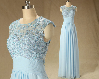 blue prom dress, long prom dress, new arrival prom dress, cheap prom dress, custom prom dress, BD14373