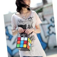 Fashion Magic Cube Handbag - Thumbnail 2