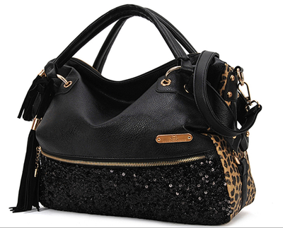 Paillette Shoulder Handbag