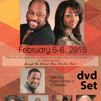 Myles munroe legacy conference 2015 dvd set