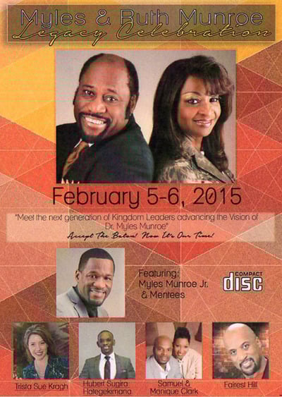 Myles Munroe Legacy Conference 2015 CD Set