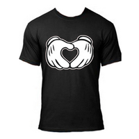 Heart Mickey Mouse Hands Shirt (More Colors) - Thumbnail 1
