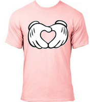 Heart Mickey Mouse Hands Shirt (More Colors) - Thumbnail 2