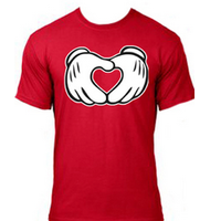 Heart Mickey Mouse Hands Shirt (More Colors) - Thumbnail 3