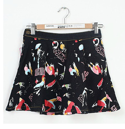 Space skater skirt