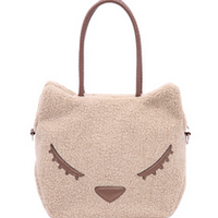 Cat Velvet Handbag (More Colors) - Thumbnail 2