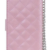  Leather Rose Quilted Wristlet Clutch iPhone 5 Case (More Colors)  - Thumbnail 1