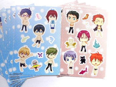 Free! Eternal Summer sticker sheets