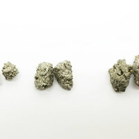 Raw Pyrite Earrings - Thumbnail 2