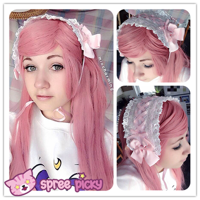 [4 Colors] Lolita Good Match Bow Hair Bang SP141089