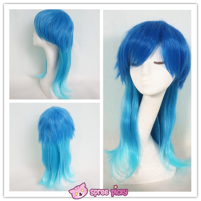 [cosplay] dramatical murder dmmd gradient blue wig sp141180 - Thumbnail 3