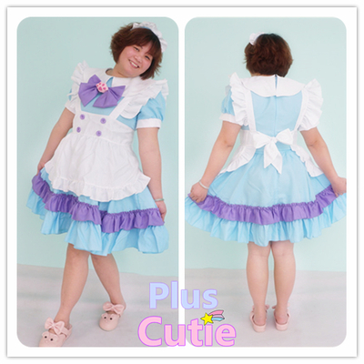 Cheaper version fix size lolita kawaii princess maid dress sp140859