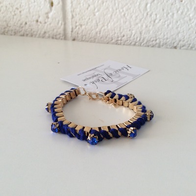 Blue bracelet 