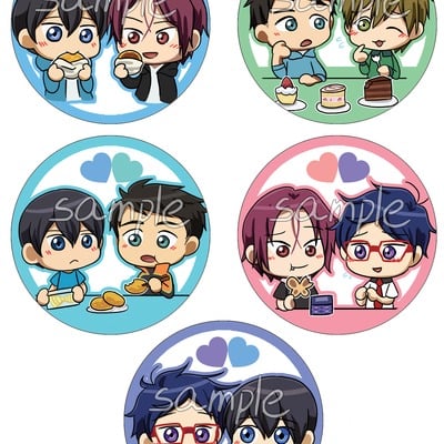 Free! ♥ food pair pins