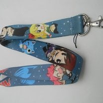 Fairy Tail Anime Lanyard Key ID Holder Keychain