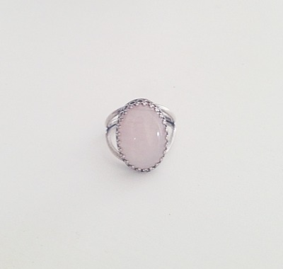 Med. Rose Quartz Ring