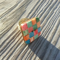 Colors Button Ring - Thumbnail 1