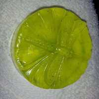 Dragonfly glycerin bar round in " Secluded Beach fragrance" - Thumbnail 1