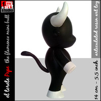Torete Pepe black & white series (the flamenco mini bull) - by Fer MG - Thumbnail 2