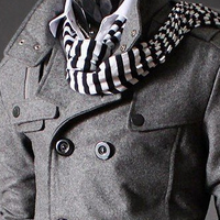 Double Button Coat (More Colors) - Thumbnail 2