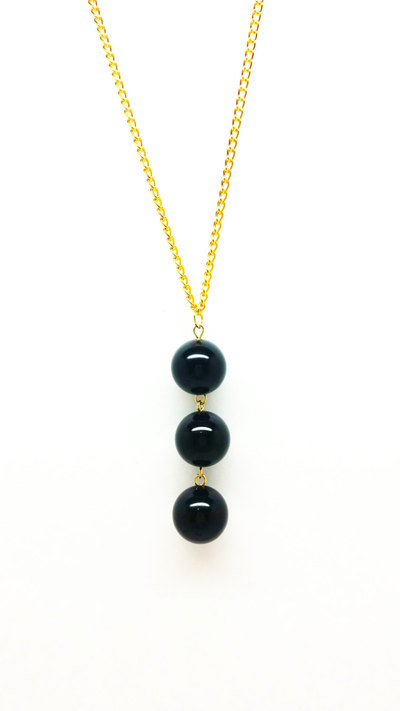 Onyx Necklace : The Juno Necklace