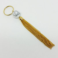 The Aphrodite Keychain : White Howlite Keychain - Thumbnail 1
