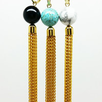 The Aphrodite Keychain : White Howlite Keychain - Thumbnail 2