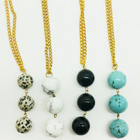 Onyx Necklace : The Juno Necklace - Thumbnail 2