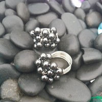 Hematite Delight Ring - Thumbnail 1