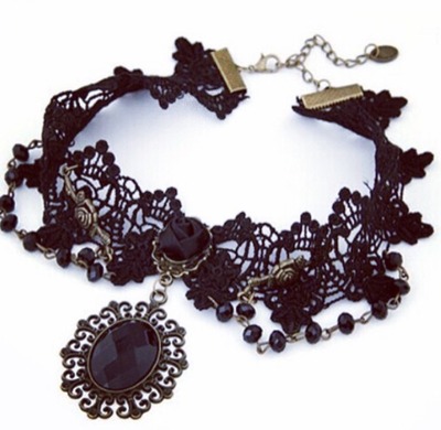 Black Lace Choker