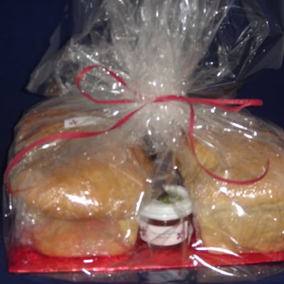 2 loaf homemade bread