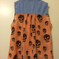 Sheer Skull Top - Thumbnail 2